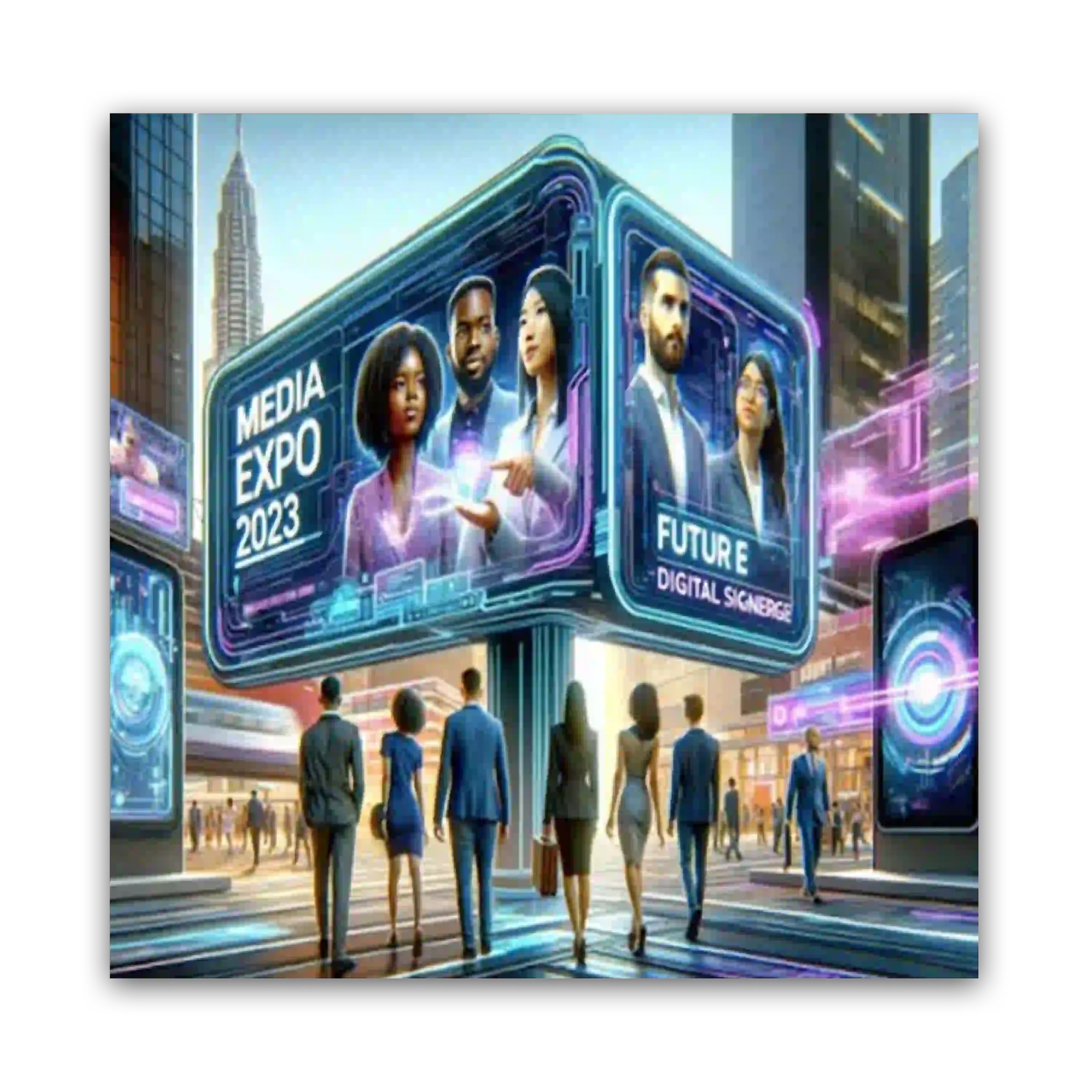 Large format LED advertising display Dubai
