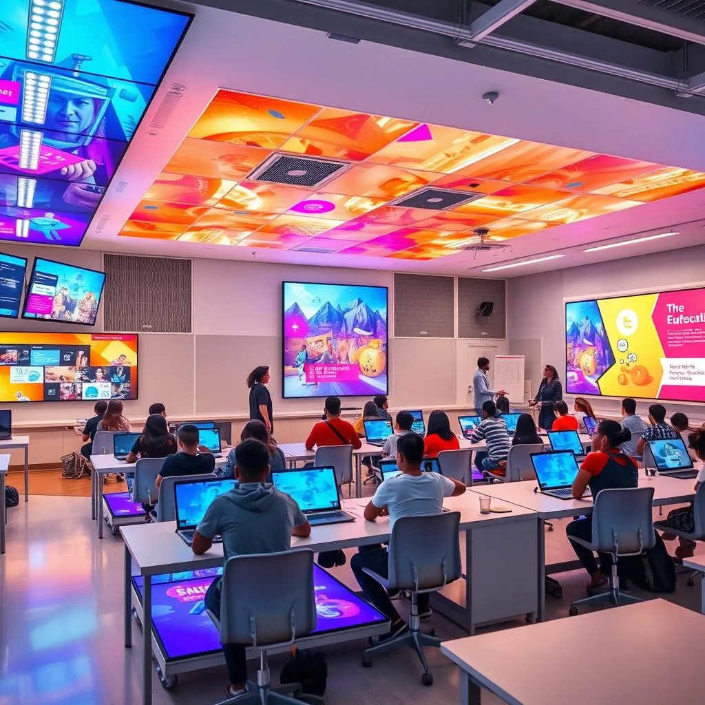 digital signage in education digital signage in education