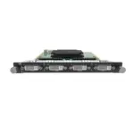 Graphics processing unit featuring four DVI ports on the front panel.