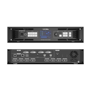 VX16s LED display video controller with input and output ports and control buttons.