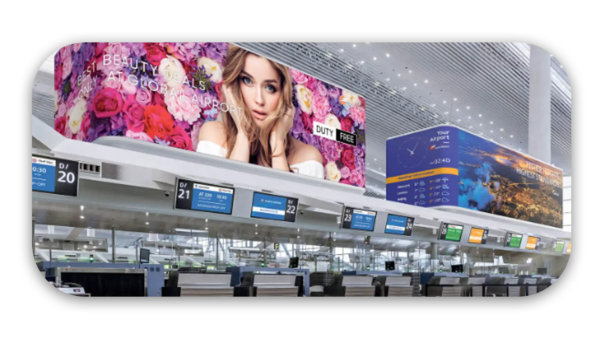 Arena LED perimeter boards Dubai