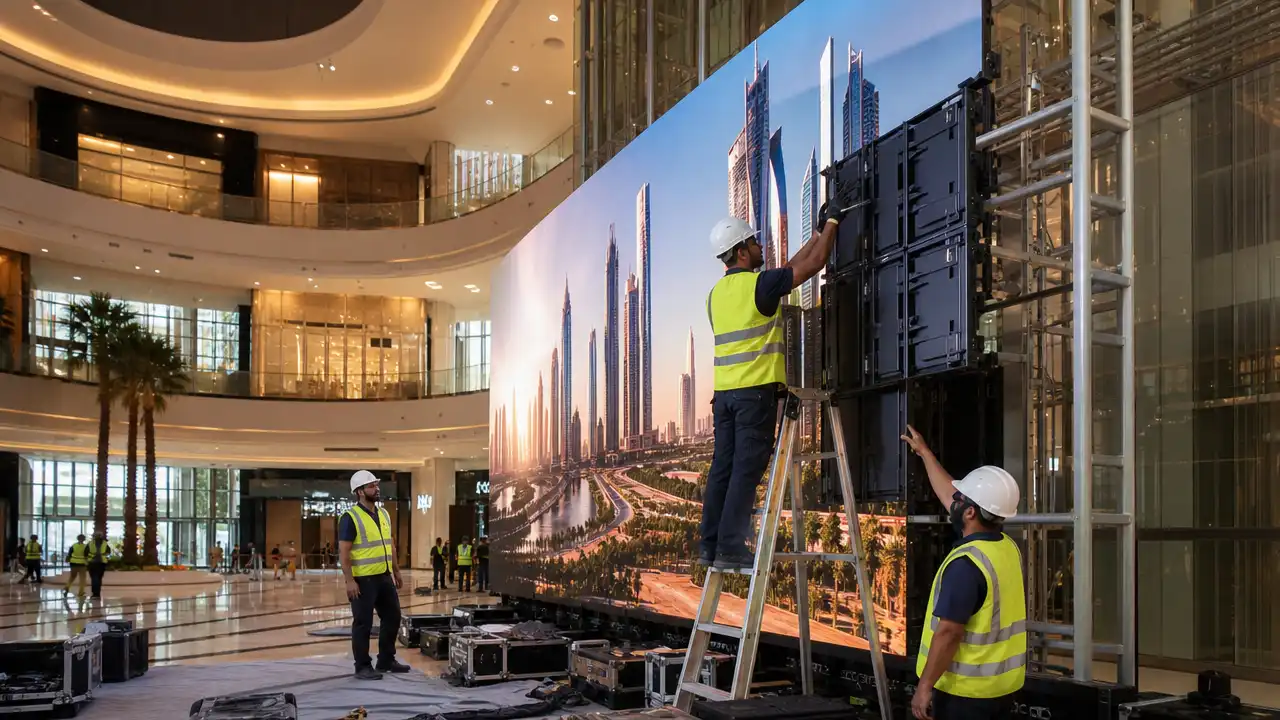 LED video wall cost Dubai 2026 price guide featured image